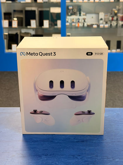 Meta Quest 3 VR Headset (With Controllers) - 512GB, Boxed