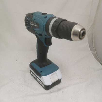 Makita HP457D with 2x 1.5Ah batteries, charger and bits