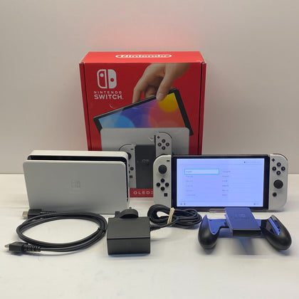 Nintendo Switch OLED Console 64GB in White Boxed