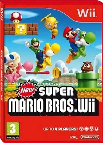 nintendo New Super Mario Bros Wii