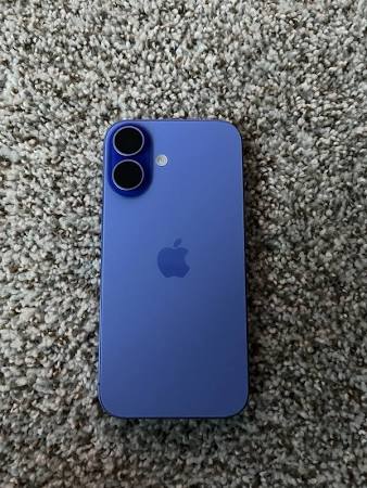 Apple Iphone 16 128gb Blue, sealed, new, 100%
