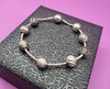 Pandora Essence Charm Bracelet With 8 Charms - 7"