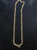 9ct GOLD ANKLE BRACELET 375 1G 8'' IN LENGTH
