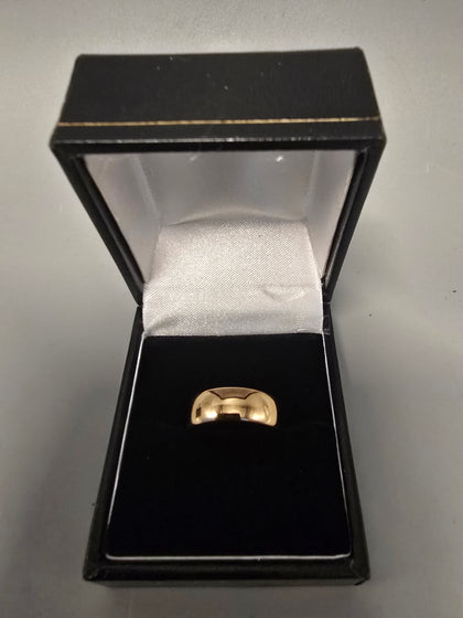 22CT Gold Wedding Band Ring 916 4.4G Size K