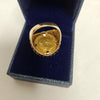 1911 Half Sovereign Mounted in 9ct Ring
