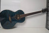 ** Collection Only ** Fender Gdo-300 TBL  Green/Blue Acoustic Guitar