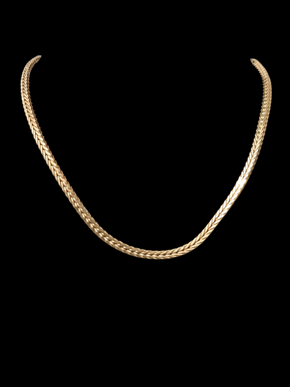 Fox Tail 9ct Gold Chain 14