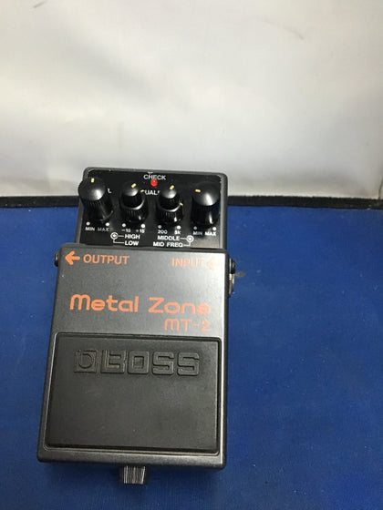 BossMetal Zone MT-2 Guitar Pedal