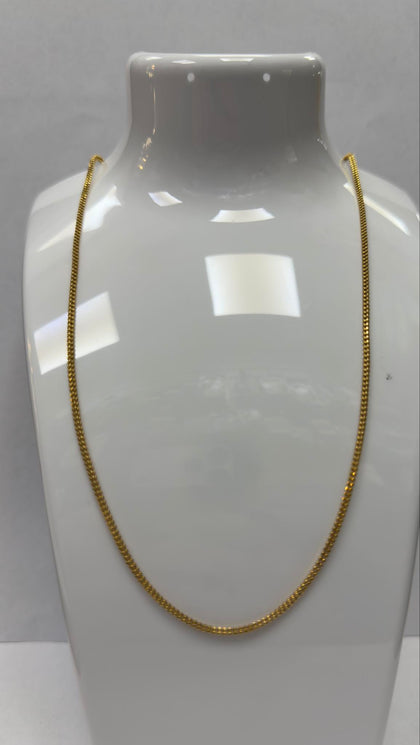 21ct Fancy Chain , 24
