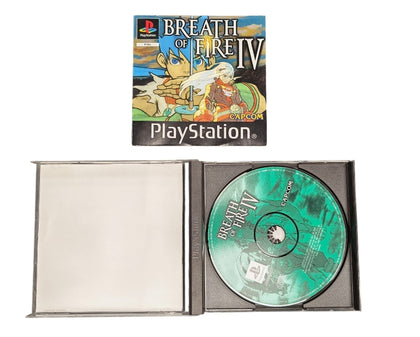 Breath of Fire IV PlayStation Game