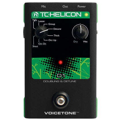 TC Helicon Voicetone D1 Doubling and Detuning Vocal Processor