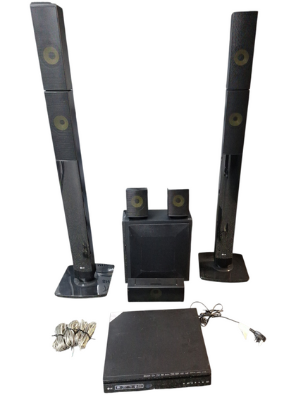 LG 1000W Bluetooth/ 3D Blu-Ray Home Cinema System With surround Sound (LHB645N)