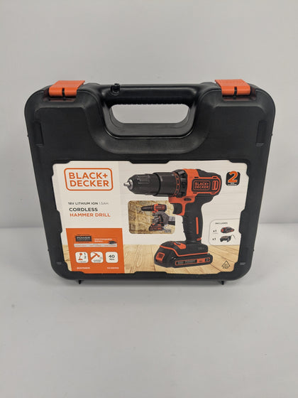 BLACK + DECKER BCD700S1K Cordless Hammer Drill