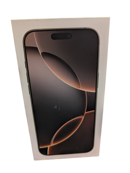 BRAND NEW APPLE IPHONE 16 PRO MAX DESERT TITANIUM 256GB