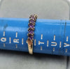 9ct Gold Amethyst Ring Size "S"