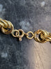 9CT Yellow Gold Twisted Rope Chain - 24" - 28.45G