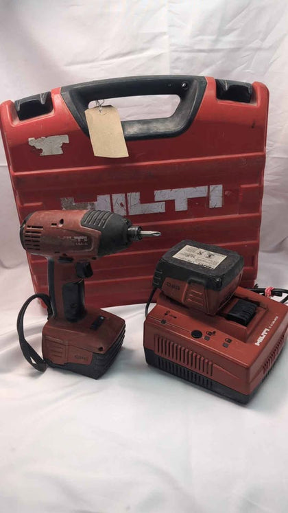 · Hilti SID 144-A CPC Li-Ion 1/4 Hex Impact Driver 14.4 V - Includes 2X 2.6ah Battery & Charger