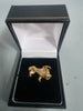 9ct Gold DOG Pendant 375 7.4G