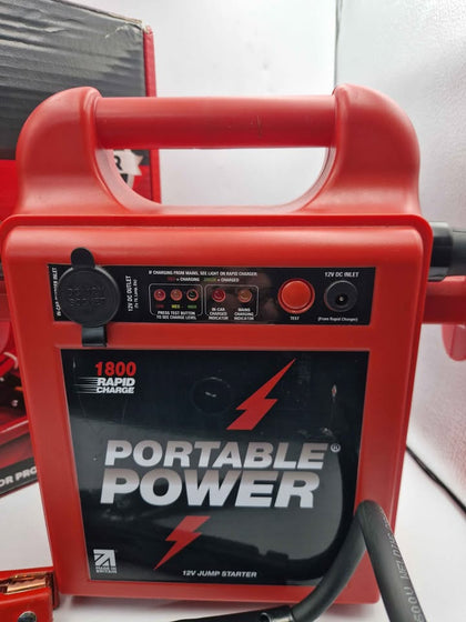 Portable Power 1800RC 12v Jump Starter / Booster Pack (Replaced Snap On 1700) (Little Use)