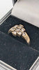 **20% OFF** 9ct Yellow Gold & Cubic Zirconia Set Cluster Ring - Size L - 2.89 Grams
