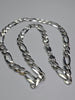 Brand new silver Figaro chain