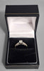 18CT White Gold Forever Diamond Engagement Ring HM 3.4G Size N