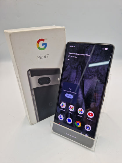 Google Pixel 7 128GB obsidian black smartphone unlocked boxed