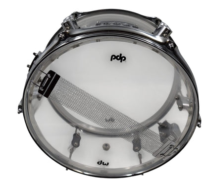 DISC PDP Chad Smith 12 Inch By 6 Inch Signature Snare Drum with Hard Carry Case 