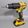 Dewalt combi drill with 2.0ah battery and charger, DCD778