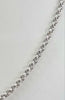 Silver Rollo Belcher chain 22"
