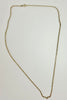 9ct yellow belcher chain 24"