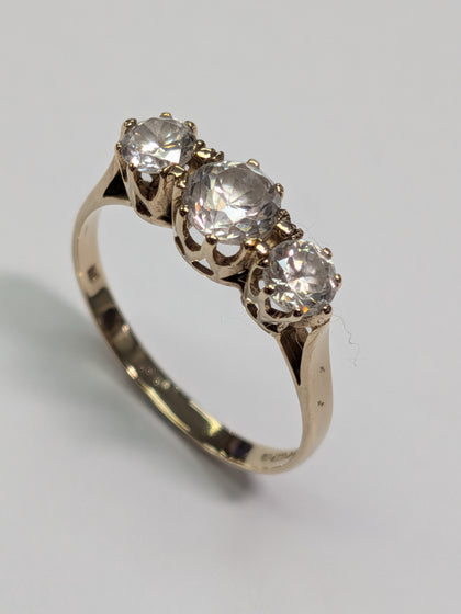 9ct Gold Eternity Ring Size O