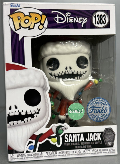 ** Collection Only ** Funko Pop! Disney Nightmare Before Christmas Santa Jack ( Scented ) #1383