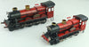 red steam train