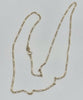 9ct Gold Figaro chain 20"