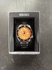 Seiko 5 Orange Dial Stainless Steel Watch 4r36-07g0 Automatic
