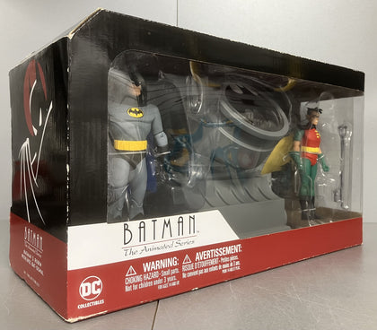 **Christmas Sale** Batman Animated Series : Batman & Robin With/AVEC Bat-Signal