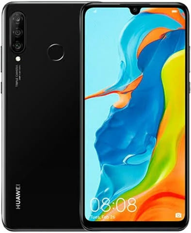 Huawei P30 Lite Dual-Sim 6GB+128GB Midnight Black, Unlocked