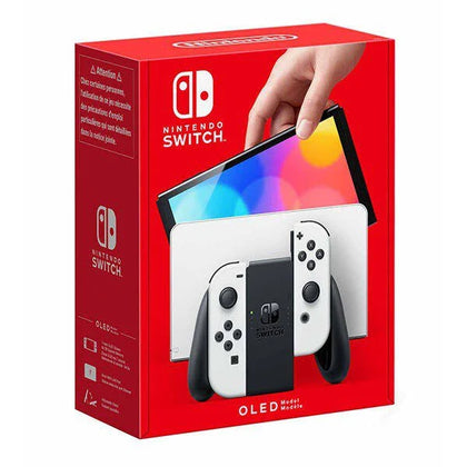 White Nintendo Switch OLED 64GB