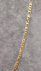 9ct Solid Yellow Gold Figaro Chain - 20 Inches