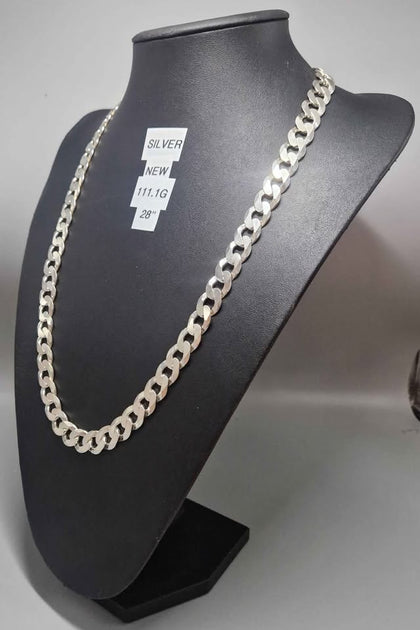 SALE!! New Silver Chain 111.1Grams 28