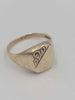 (9ct Hallmarked&Tested), Gold Signet Ring, 2.9g, Size Q