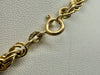 9CT GOLD ROPE NECKLACE 15"