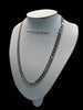 925 Sterling Silver Curb Chain Necklace - 22" Long - 61 Grams