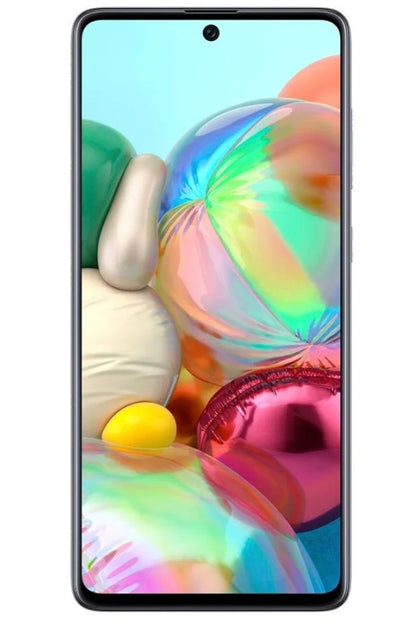 Samsung Galaxy A71 Mobile Phone Prism Crush Black Vodafone