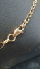 9ct Yellow Gold Belcher Chain - 17 inches - 6.33g