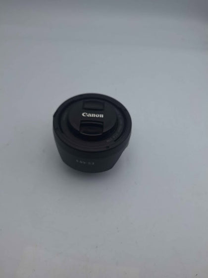 Canon EF 50 mm 1:1.8 STM Lens BOTH CAP COVERS UNBOXED