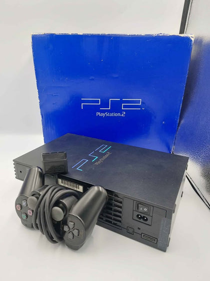 PlayStation 2 Console, Black, With One Controller, Boxed
