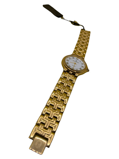 **January Sale** Enzo Giomani  1992 18ct gold electroplated ladies wrist watch model.9252G