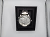 SoftTech Men's Large Face Watch Sliver